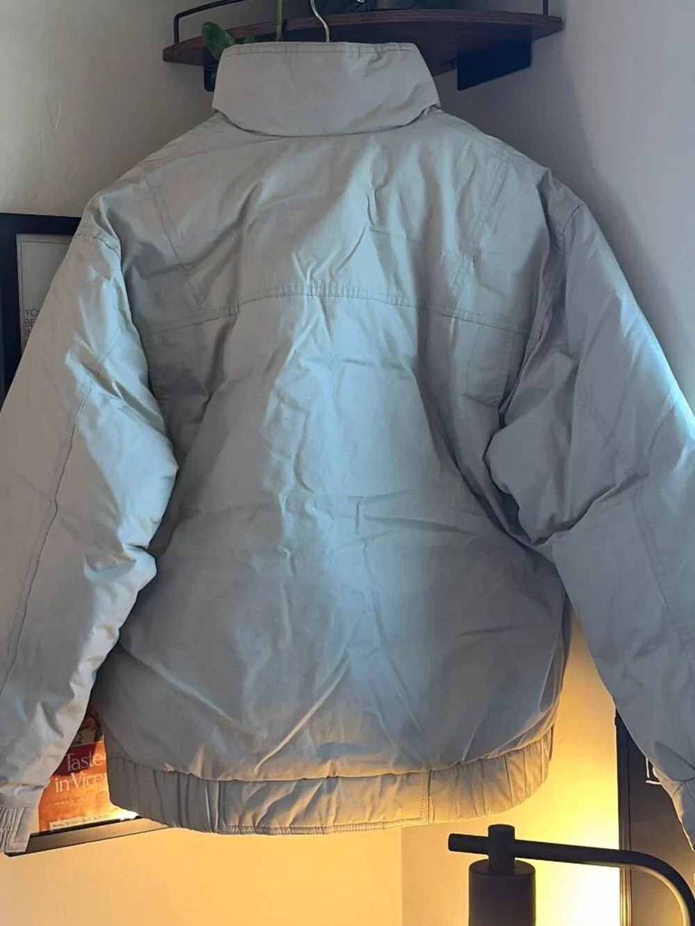 Members Only 80s Down Puffer Jacket Size 38